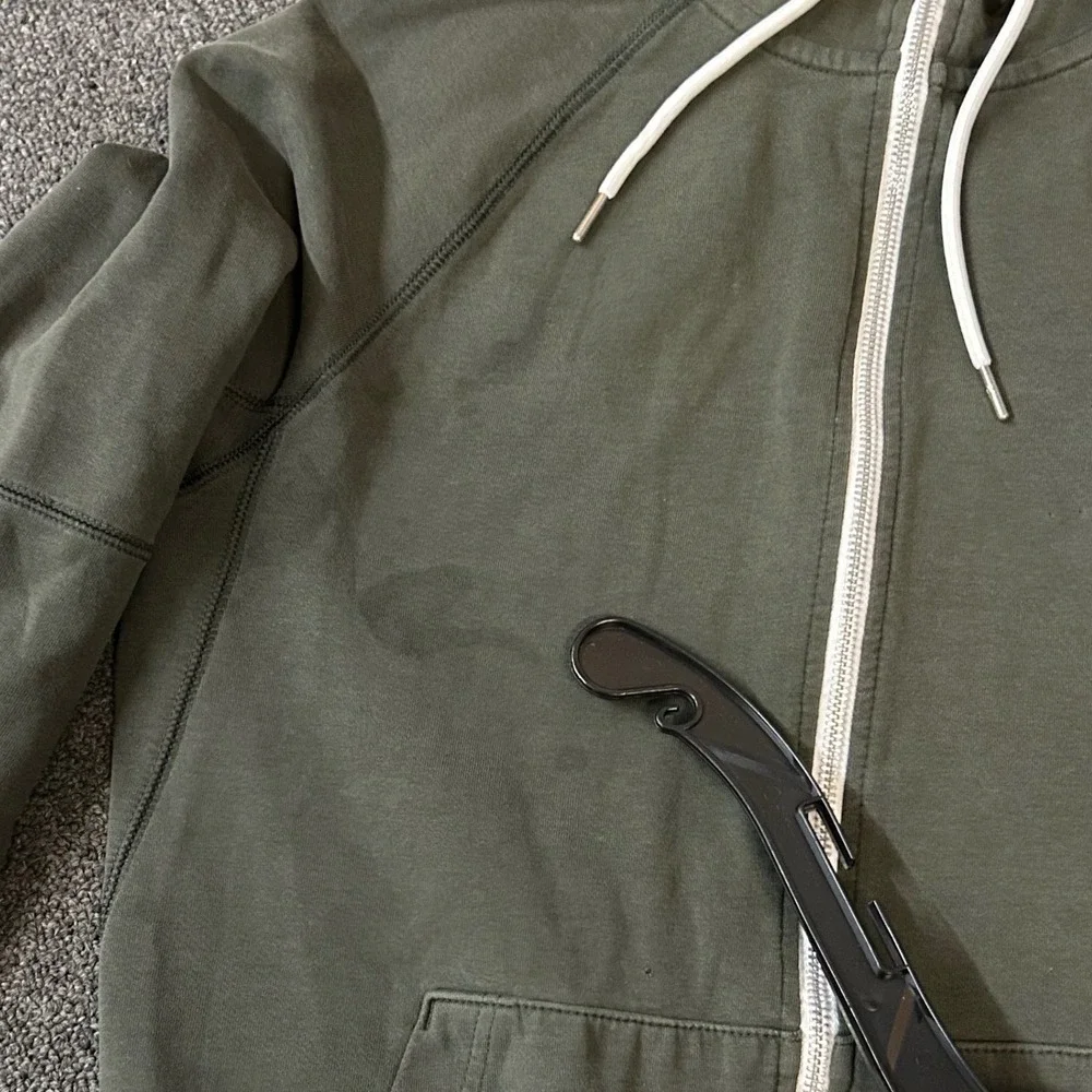 Nike Tech Fleece Full Zip Hoodie Jogger Pants Set Green Size M - Picture 7 of 9